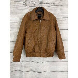 NWT BDG Sean Faux Leather Harrington Jacket XS